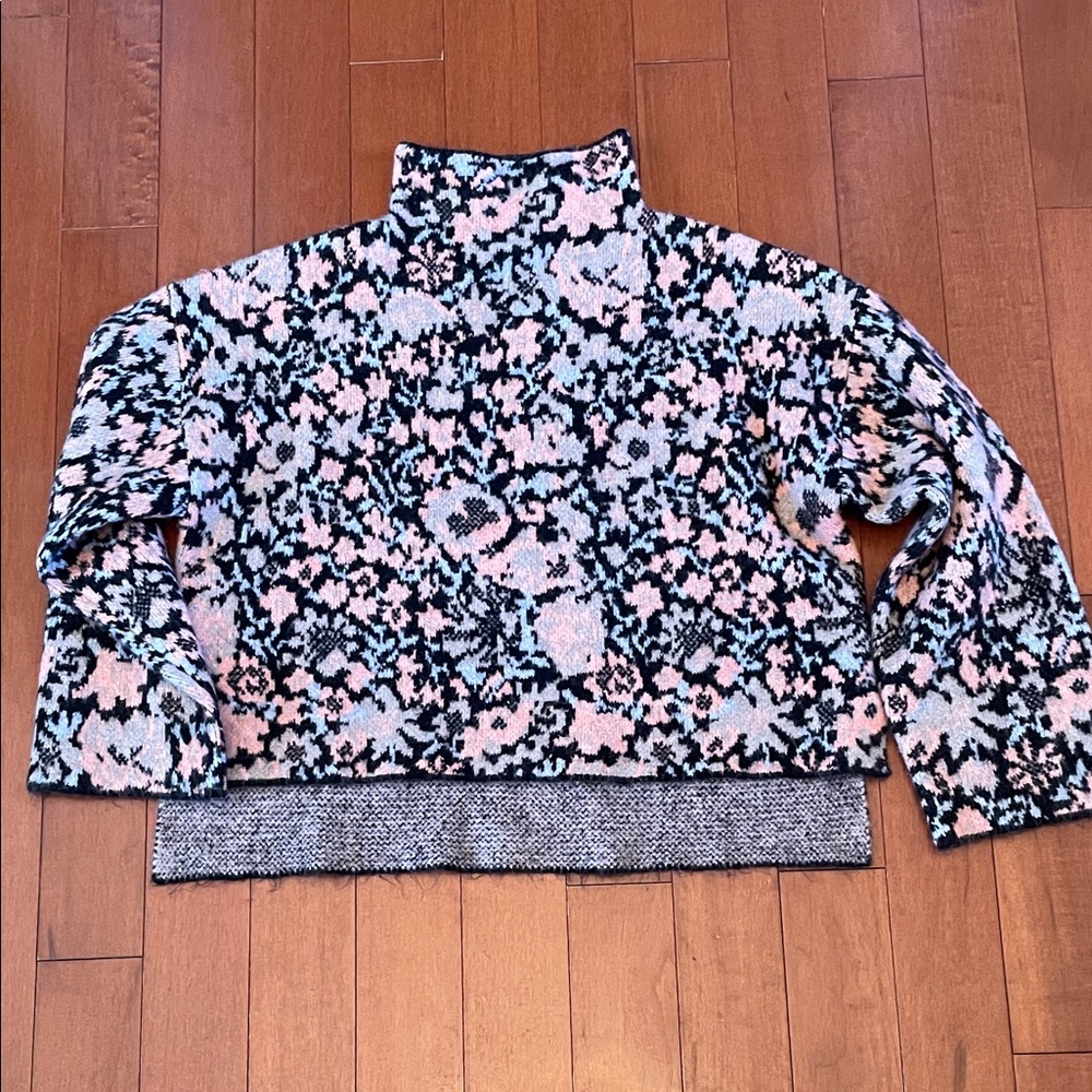 Zara Multicolor Patterned Sweater